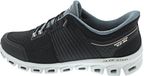 Skechers Glide-step sneakers pour femmes, noir.