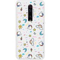 Unicorn Rainbow Beschermende siliconen case compatibel met Mi 9T