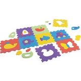 PLAYTIVE Tapis puzzle chiffres et lettres / Tapis puzzle animaux et véhicules / Tapis puzzle ville
