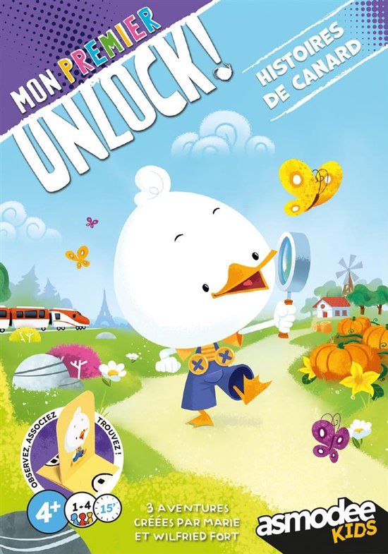 Asmodee Mon Premier Unlock! Histoires de Canard - Franse versie