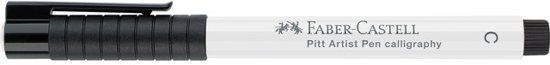 Faber-Castell Kalligrafiepen Pitt C 101 wit