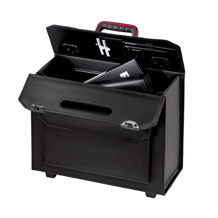 Parat Aktentas - 5074500021 - Zwart - Leer