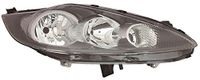 TarosTrade 37-0726-R-11099 koplamp voor elektrisch zwart met motor rechts