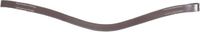 Budget Rider Basic 12mm Frontriem - Maat: Cob - Donkerbruin - Katoen