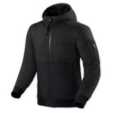 Revit Oakwood Sweat à capuche moto, noir, M
