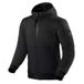 Revit Oakwood Sweat à capuche moto, noir, M