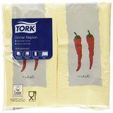 SCA Tork 478142 avondeten servet, 2-laags, 1/8-voudig, 39 cm x 39 cm (1800-pack)