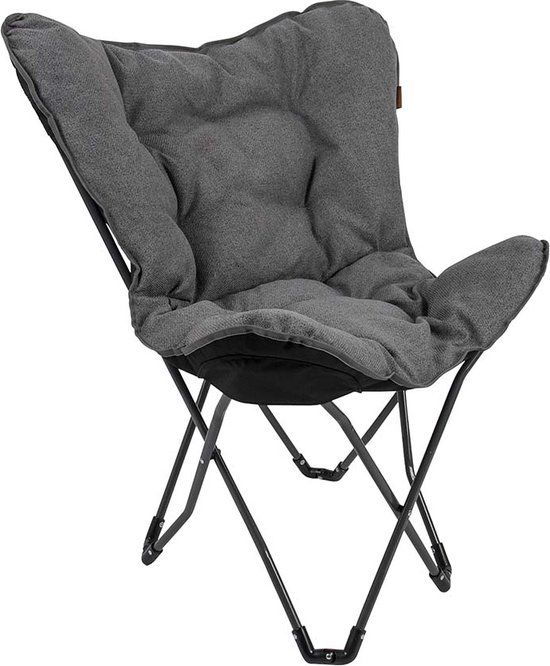 Bo-Camp Urban Outdoor Vlinderstoel Grainger - Nika - Grijs