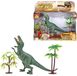 Askato Dinosaure Figurine de jeu 116570 - Lumière et son, Vert