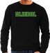 Bellatio Decorations Foute Kersttrui/sweater voor heren - Oliebol - Groen - XL