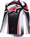 Alpinestars Maillot Techstar Nomur 2026 Black White Red, Taille: XL