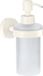 Tesa Moon white - Handzeepdispenser - Wandmontage - Witte Kleur - Metaal