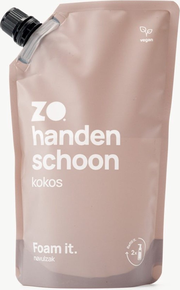 ZO® ZO handen schoon navulzak kokos 500 ml