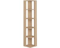 Hocus Picus Boekenkast 6 Planken - Eiken - 32x32x161 cm