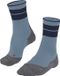 FALKE Heren Sokken Gestreept Blauw Steel 44/45