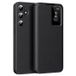 Samsung Étui à rabat Smart Clear View avec fente pour carte pour Galaxy S25+ - Noir