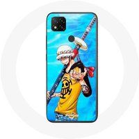 Maniacase Etui voor Xiaomi Redmi 9C One Piece Manga Trafalgar Law