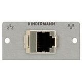 Kindermann 7444000523 kabeladapter/verloopstukje Zilver
