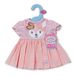 BABY born robe de poupée cerf 43 cm - vêtements de poupée thème animaux de la forêt.