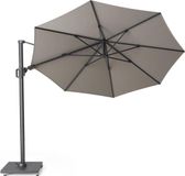 Platinum Challenger T² 300x300 cm Taupe Zweefparasol - 96% UV protectie