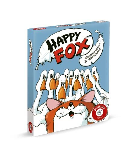 Piatnik Happy Fox: kort kaartspel met eenvoudige regels