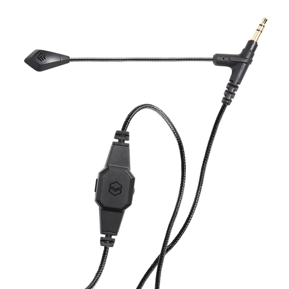 V-MODA BoomPro Koptelefoonkabel met Microfoon - Zwart
