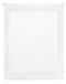 Blindecor Rolgordijn, stof, wit met beige stippen, 150 x 180 cm