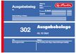 Herlitz Uitgavebeleg A6, 50 vellen, 1 stuk, X-20