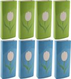 Svenska Living Radiatorbak luchtbevochtiger/waterverdamper - 8 st - 20 x 8 cm - porselein
