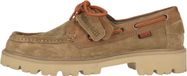 Clarks Schnürschuhe Cleyhill Boat Lichtbruin Leer/Suède Heren Maat 47