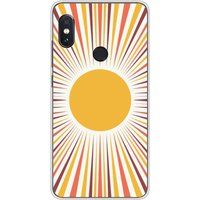 Soleil Siliconen hoesje compatibel met Xiaomi Redmi Note 5, Xiaomi Redmi Note 5 Pro