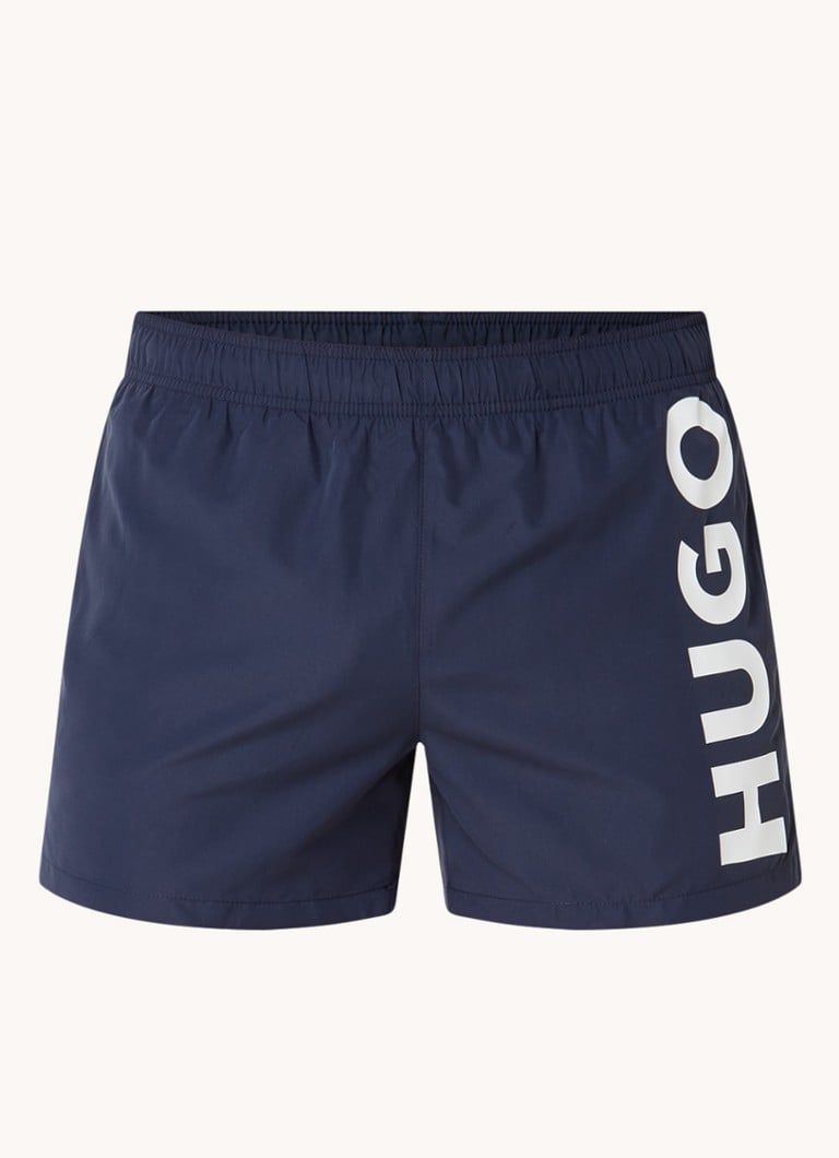 HUGO BOSS Abas zwemshorts met steekzakken en logo