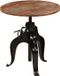vidaXL Table de bar 75x(76-110) cm bois recyclé massif
