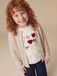 VERTBAUDET Gebreid vest met lange mouwen beige