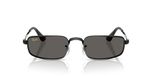 Ray-Ban A$ap Rocky Rb3928 Metal Collection, Noir/Gris Foncé, 54 mm