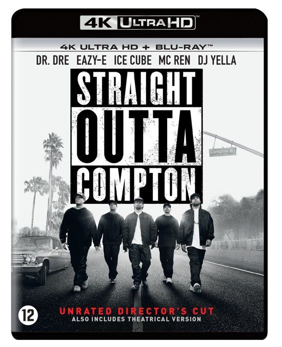 STRAIGHT OUTTA COMPTON - Blu-ray (4K)