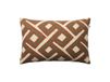 Chhatwal & Jonsson Housse de coussin Lanka 40x60 cm Terre cuite-vert cactus