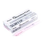 Pentel Luminina Flex SLW11P markeerstift met 2 punten, pastelkleuren, roze, 10 stuks