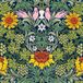 Bothy Threads Kruissteekset zonnebloemen, 31x31cm, XAC4, telpatroon