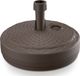 Prosperplast Parasolvoet - Rond - Bruin - Kunststof - Diameter 39 cm