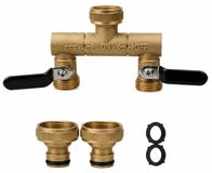 Distributeur d'eau double pour irrigation de jardin