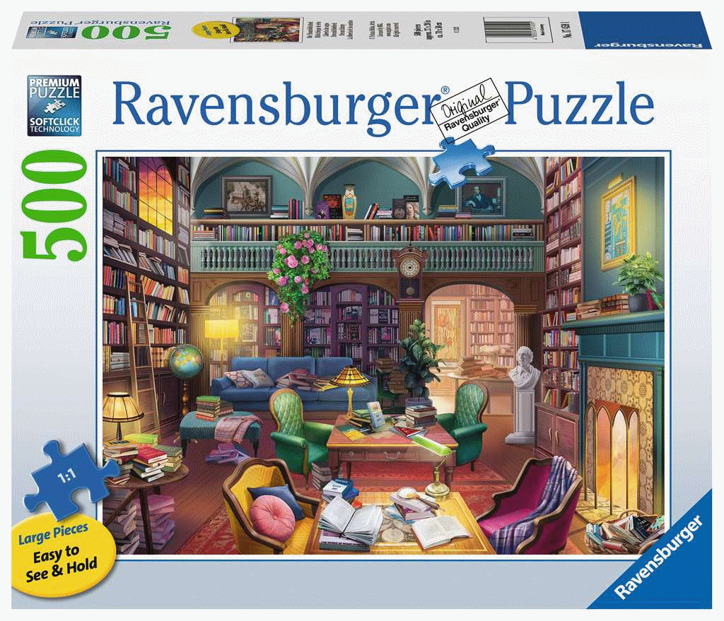 Ravensburger Droombibliotheek Puzzel (500 XL stukjes) - Multicolour