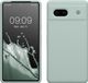 kwmobile telefoonhoesje geschikt voor Google Pixel 7a - Hoesje met siliconen coating - Smartphone case in cool mint