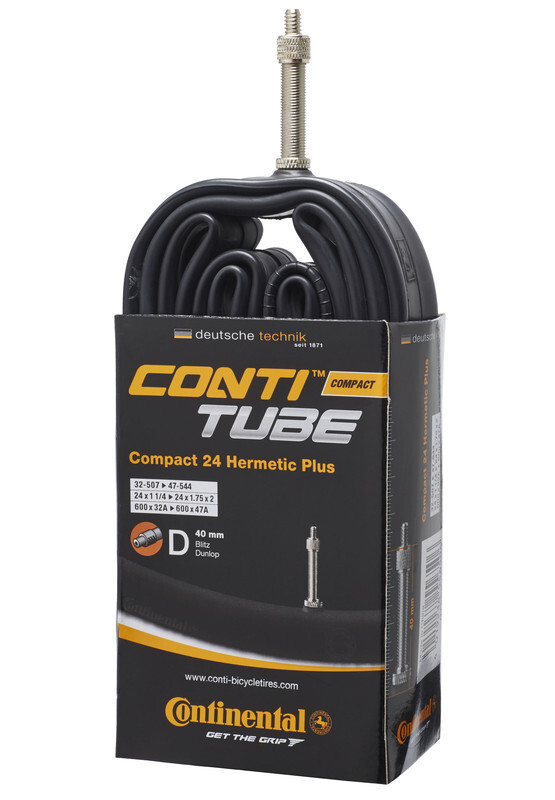 Continental Compact 24 Hermetic Plus binnenband zwart