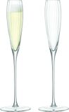 L.S.A. Aurelia Flute Grand Champagneglas - Transparant - 165 ml - 2 stuks