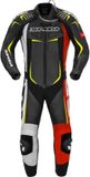 Spidi Track Wind Pro 1-Delig Pak Rood Geel Fluo Maat 46