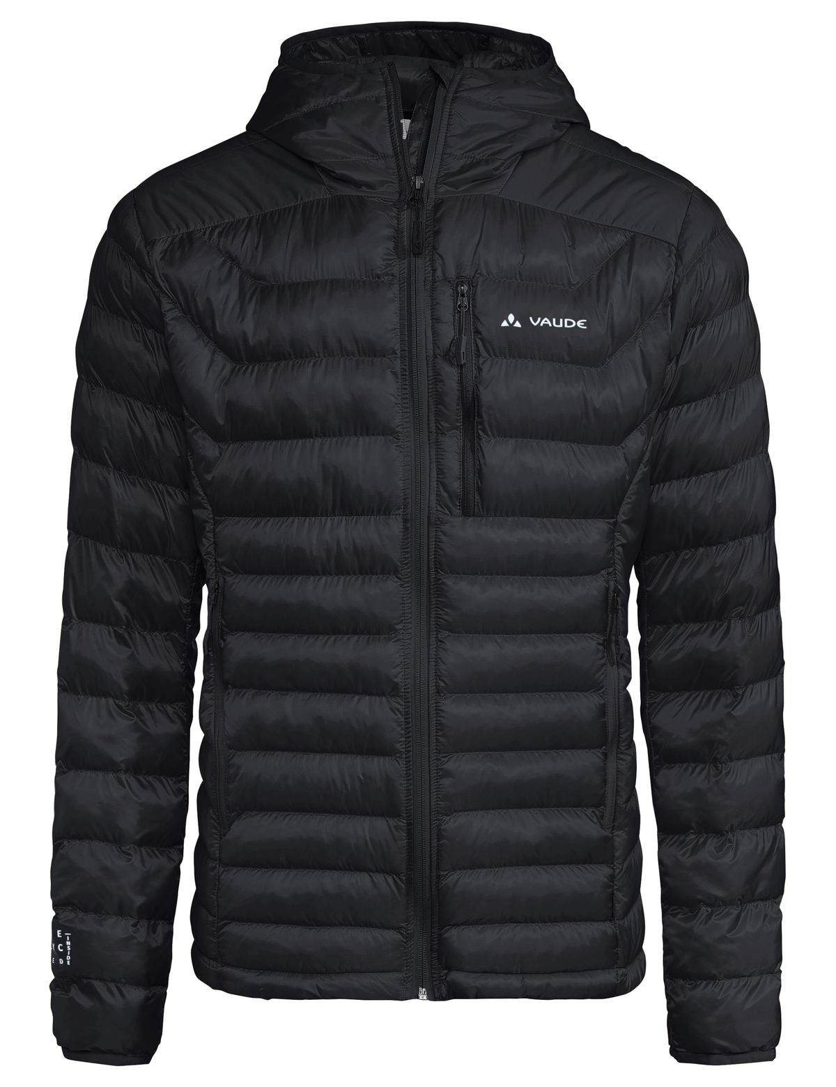 VAUDE Batura Isolatiejack met capuchon Heren - Zwart - Maat M