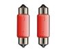 cyclingcolors 2x gloeilamp 5 W 10 x 36 24 V rode gloeilamp auto motorfiets bromfiets scooter tractor vrachtwagen bestelwagen