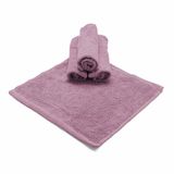 Sweet Home Washandjes, 30 x 30 cm, 4 stuks katoenen badstof, Oeko-Tex gecertificeerd en gerecyclede garens, multifunctionele badhanddoekenset, zacht, absorberend, ook geschikt als make-up remover voor