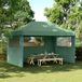Prolenta Maison Exclusive Partytent, 292 x 440 x 315 cm, groen, Oxford-stof